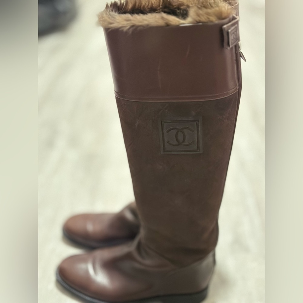 Vintage Chanel Riding boots. - Picture 12 of 17